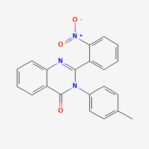 3-(4-methylphenyl)-2-(2-nitrophenyl)quinazolin-4(3H)-one