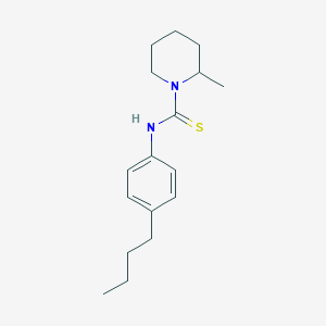 N-(4-butylphenyl)-2-methylpiperidine-1-carbothioamide