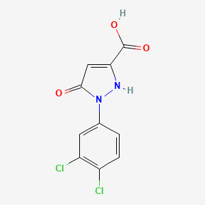 1-(3,4-Dichlorophenyl)-5-hydroxy-1h-pyrazole-3-carboxylic acid