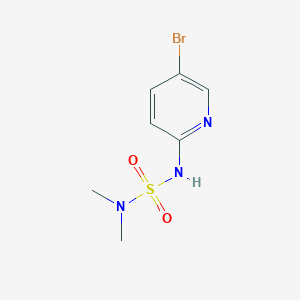 N'-(5-bromopyridin-2-yl)-N,N-dimethylsulfuric diamide