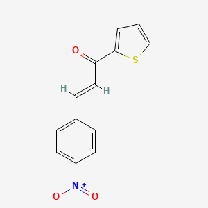 molecular formula C13H9NO3S B10869166 3-(4-Nitrophenyl)-1-(2-thienyl)-2-propen-1-one 