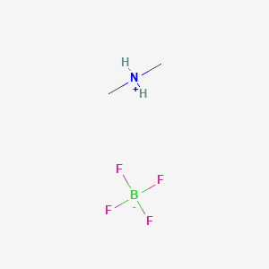 molecular formula C2H8BF4N B108692 Dimethylammonium tetrafluoroborate CAS No. 16970-97-1