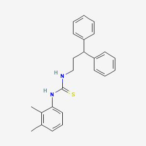 1-(2,3-Dimethylphenyl)-3-(3,3-diphenylpropyl)thiourea