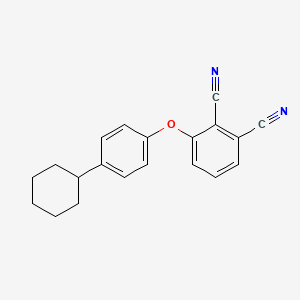 3-(4-Cyclohexylphenoxy)benzene-1,2-dicarbonitrile