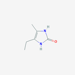 molecular formula C6H10N2O B10870188 4-Ethyl-5-methyl-1,3-dihydroimidazol-2-one 