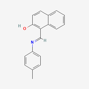 1-((p-Tolylimino)methyl)naphthalen-2-ol