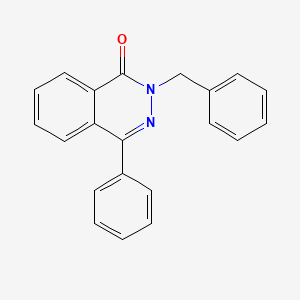 molecular formula C21H16N2O B10871405 2-Benzyl-4-phenylphthalazin-1(2h)-one CAS No. 3306-73-8