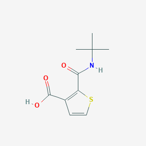 2-[(Tert-butylamino)carbonyl]thiophene-3-carboxylic acid