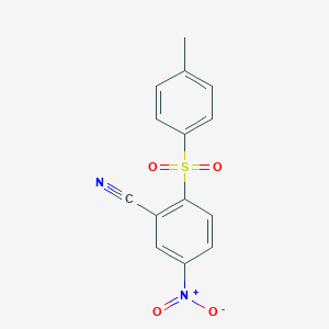 2-[(4-Methylphenyl)sulfonyl]-5-nitrobenzonitrile