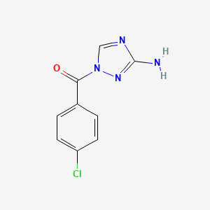 (3-amino-1H-1,2,4-triazol-1-yl)(4-chlorophenyl)methanone