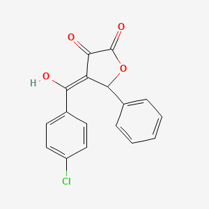 4-(4-Chloro-benzoyl)-3-hydroxy-5-phenyl-5H-furan-2-one