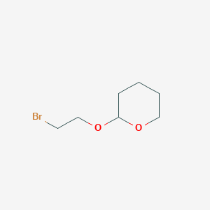 molecular formula C7H13BrO2 B108730 2-(2-溴乙氧基)四氢-2H-吡喃 CAS No. 17739-45-6