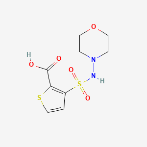 3-(Morpholin-4-ylsulfamoyl)thiophene-2-carboxylic acid