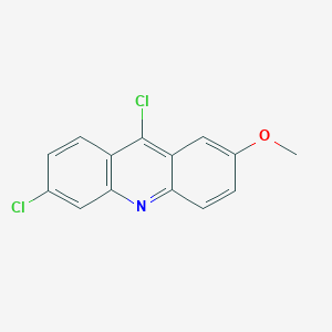 B108733 6,9-Dichloro-2-methoxyacridine CAS No. 86-38-4