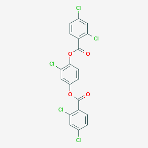 2-Chlorobenzene-1,4-diyl bis(2,4-dichlorobenzoate)