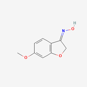 (3Z)-N-hydroxy-6-methoxy-1-benzofuran-3(2H)-imine