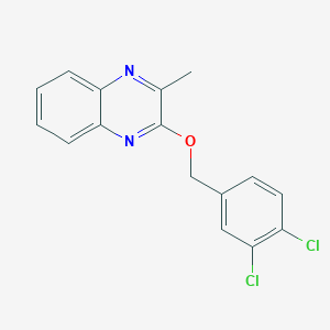 2-[(3,4-Dichlorobenzyl)oxy]-3-methylquinoxaline