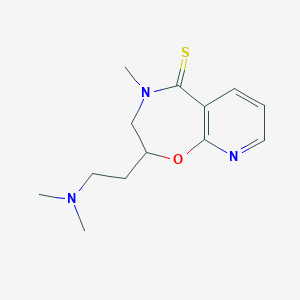 molecular formula C13H19N3OS B010874 Rocastine CAS No. 104609-87-2