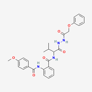 molecular formula C28H30N4O6 B10874058 Wnt/|A-catenin-IN-2 