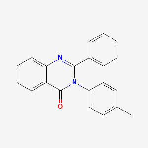 4(3H)-Quinazolinone, 3-(4-methylphenyl)-2-phenyl-