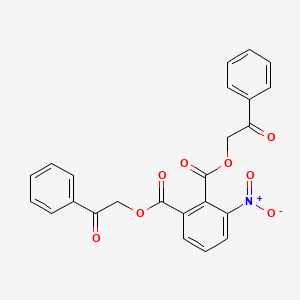 Bis(2-oxo-2-phenylethyl) 3-nitrophthalate