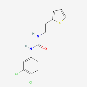 N-(3,4-dichlorophenyl)-N'-[2-(2-thienyl)ethyl]urea