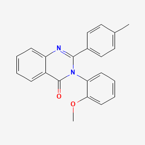 3-(2-methoxyphenyl)-2-(4-methylphenyl)quinazolin-4(3H)-one