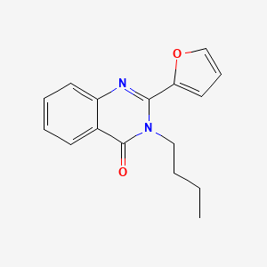 3-Butyl-2-furan-2-yl-3H-quinazolin-4-one