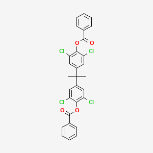 4-{1-[4-(Benzoyloxy)-3,5-dichlorophenyl]-1-methylethyl}-2,6-dichlorophenyl benzoate