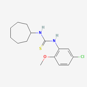 1-(5-Chloro-2-methoxyphenyl)-3-cycloheptylthiourea