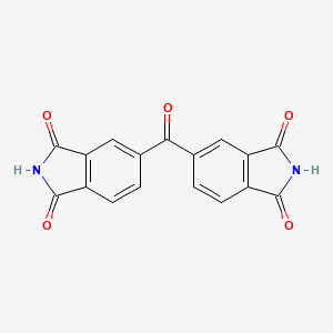 5-(1,3-Dioxoisoindole-5-carbonyl)isoindole-1,3-dione