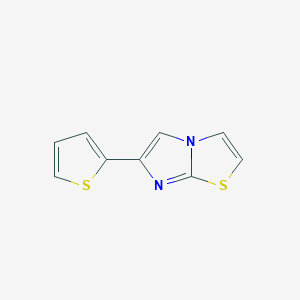 6-(Thiophen-2-yl)imidazo[2,1-b][1,3]thiazole