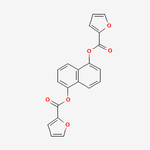 Naphthalene-1,5-diyl difuran-2-carboxylate