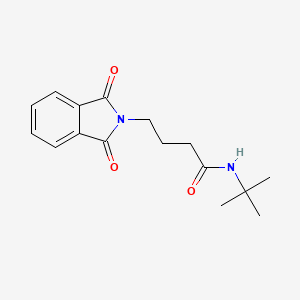 N-tert-butyl-4-(1,3-dioxo-1,3-dihydro-2H-isoindol-2-yl)butanamide