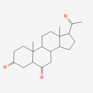 molecular formula C21H30O3 B10876184 5-beta-Pregnane-3,6,20-trione 