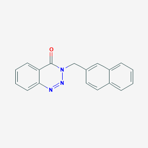 3-(naphthalen-2-ylmethyl)-1,2,3-benzotriazin-4(3H)-one