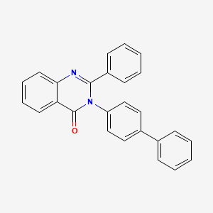 3-(biphenyl-4-yl)-2-phenylquinazolin-4(3H)-one