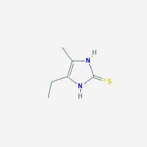 4-ethyl-5-methyl-1,3-dihydro-2H-imidazole-2-thione