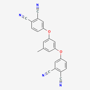 4-[3-(3,4-Dicyanophenoxy)-5-methylphenoxy]phthalonitrile