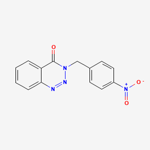 3-(4-nitrobenzyl)-1,2,3-benzotriazin-4(3H)-one