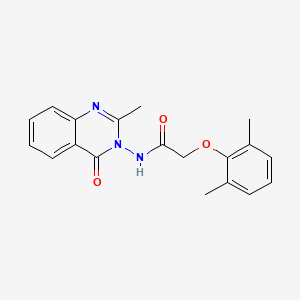 2-(2,6-dimethylphenoxy)-N-(2-methyl-4-oxoquinazolin-3(4H)-yl)acetamide