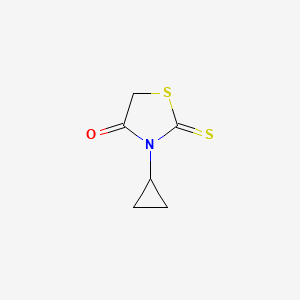 3-Cyclopropyl-2-sulfanylidene-1,3-thiazolidin-4-one