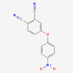 molecular formula C14H7N3O3 B10876789 4-(4-Nitrophenoxy)benzene-1,2-dicarbonitrile 