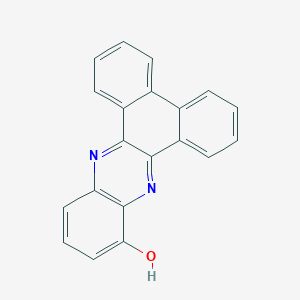 molecular formula C20H12N2O B10876823 Dibenzo[a,c]phenazin-10-ol 