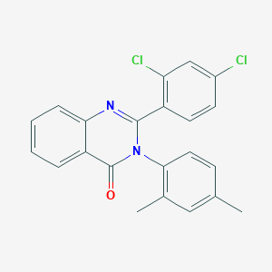 2-(2,4-dichlorophenyl)-3-(2,4-dimethylphenyl)quinazolin-4(3H)-one