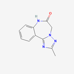 2-methyl-5H-[1,2,4]triazolo[1,5-d][1,4]benzodiazepin-6(7H)-one