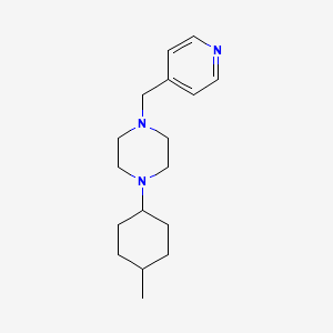 1-(4-Methylcyclohexyl)-4-(pyridin-4-ylmethyl)piperazine