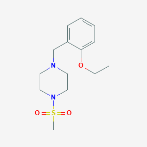 1-(2-Ethoxybenzyl)-4-(methylsulfonyl)piperazine