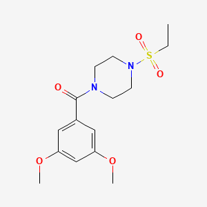 (3,5-Dimethoxy-phenyl)-(4-ethanesulfonyl-piperazin-1-yl)-methanone