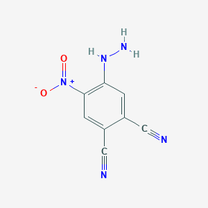 4-Hydrazinyl-5-nitrobenzene-1,2-dicarbonitrile